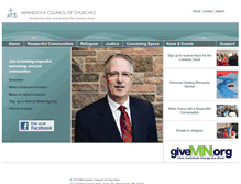 Tablet Screenshot of mnchurches.org